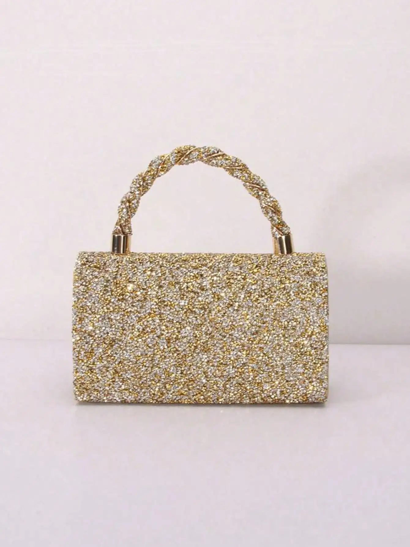 حقيبة يد ديكور من حجر الراين اللامع: حقيبة سهرة أنيقة ورائعة، مثالية للحفلات/الزفاف/الحفلة الراقصة والهدايا النسائية