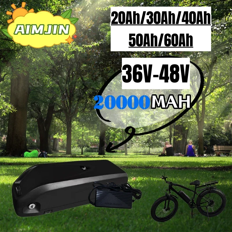 Hailong 36V 40Ah/48V 50Ah Battery | Suitable for Octagonal BBS02/BBS03 Motors