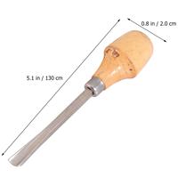 Wood Carving Tools Set 10Pcs Miniature Chisel Student Whittling Kit Beginners Professionals Wooden Graver Sharpening