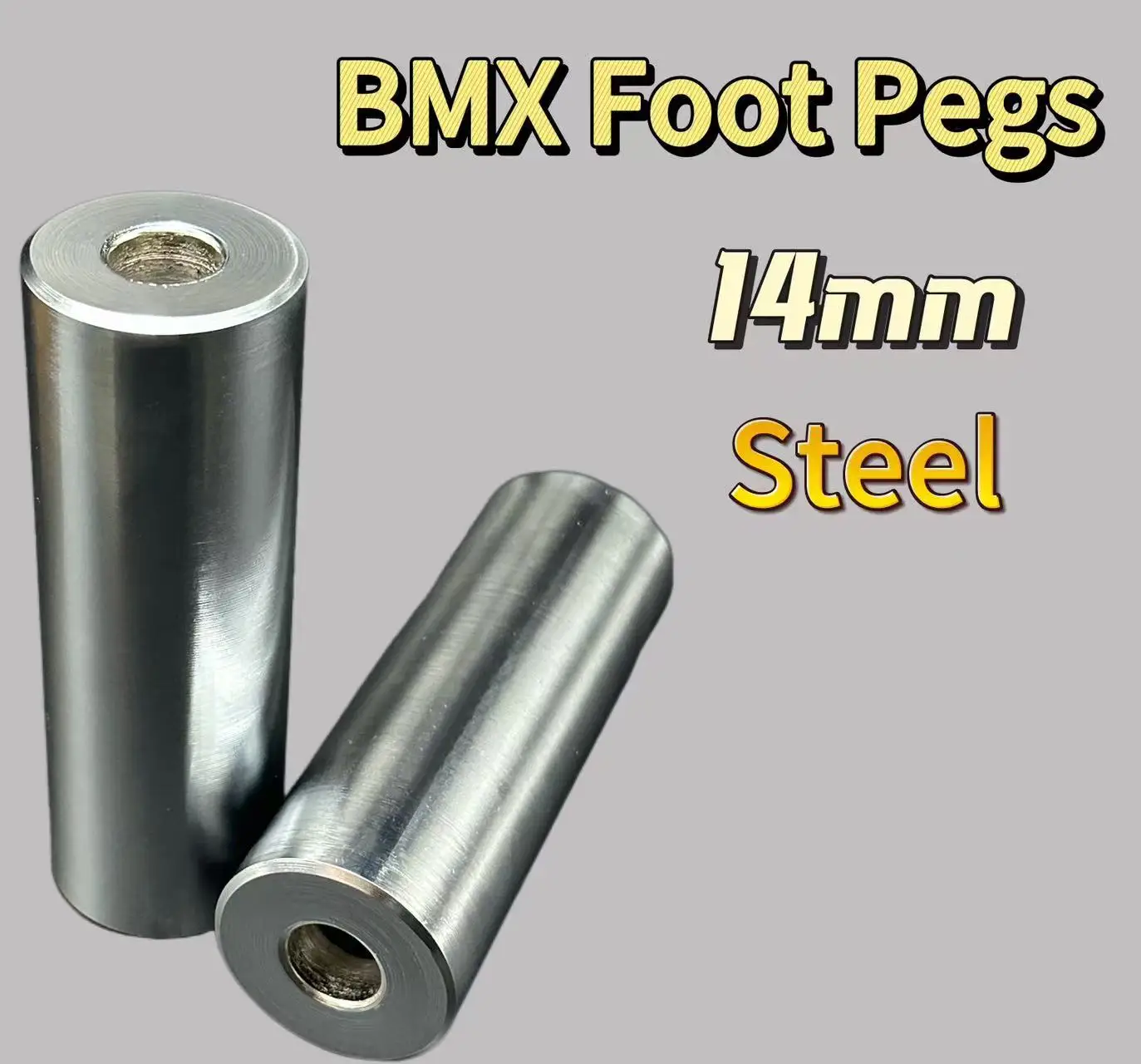

Запчасти BMX, стальной 14 мм, подставка для велосипеда, подножки, подножки, задние колышки 105 мм * 37 мм, универсальные передние и задние колеса, аксессуары для велосипеда