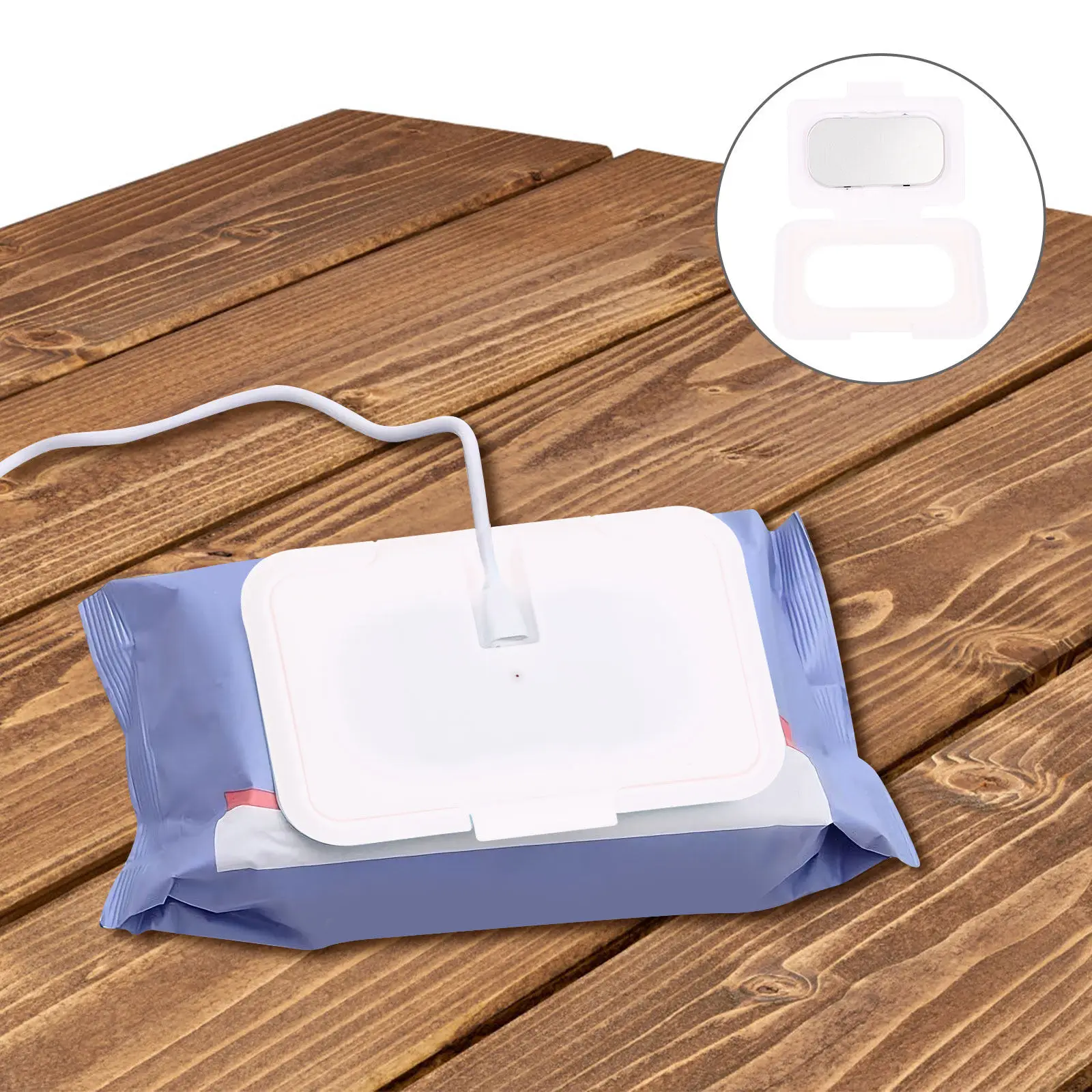 

Wiper Warmer Baby Usb Wipes for Newborn Adults Holder Portable Tissue Heater Wet
