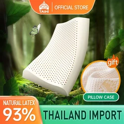TAIHI Thailand Latex Pillow For Neck Pain Protect Vertebrae Health Care Orthopedic Massage Pillows For Sleeping For Bedroom