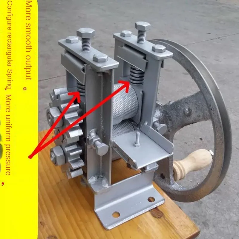 

Factory Price Chip Separator Manual Bamboo Strip Making Machine Hand-Cranking Strip Machine Bamboo Chip Separator Opener Bam