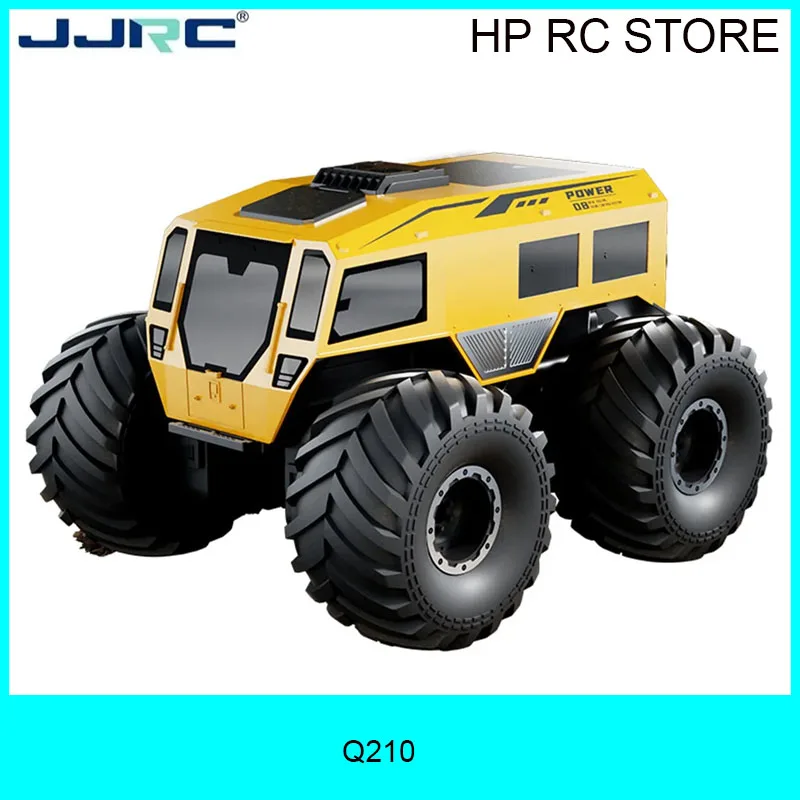JHD 2025 Nieuwe JJRC Q210 2.4G 4WD RC Auto Afstandsbediening Auto Vierwielaandrijving All Terrain Apv Rc Amfibische Speelgoedauto