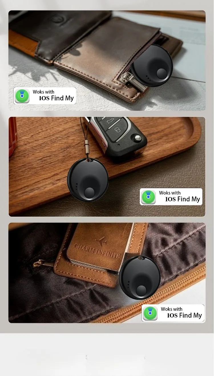 Smart Tracker Mini Tag für Apple's Phone Find My APP Tags Anti-Lost-Erinnerungsgerät Rated Locator Key Ältere Haustier Kinder Finder