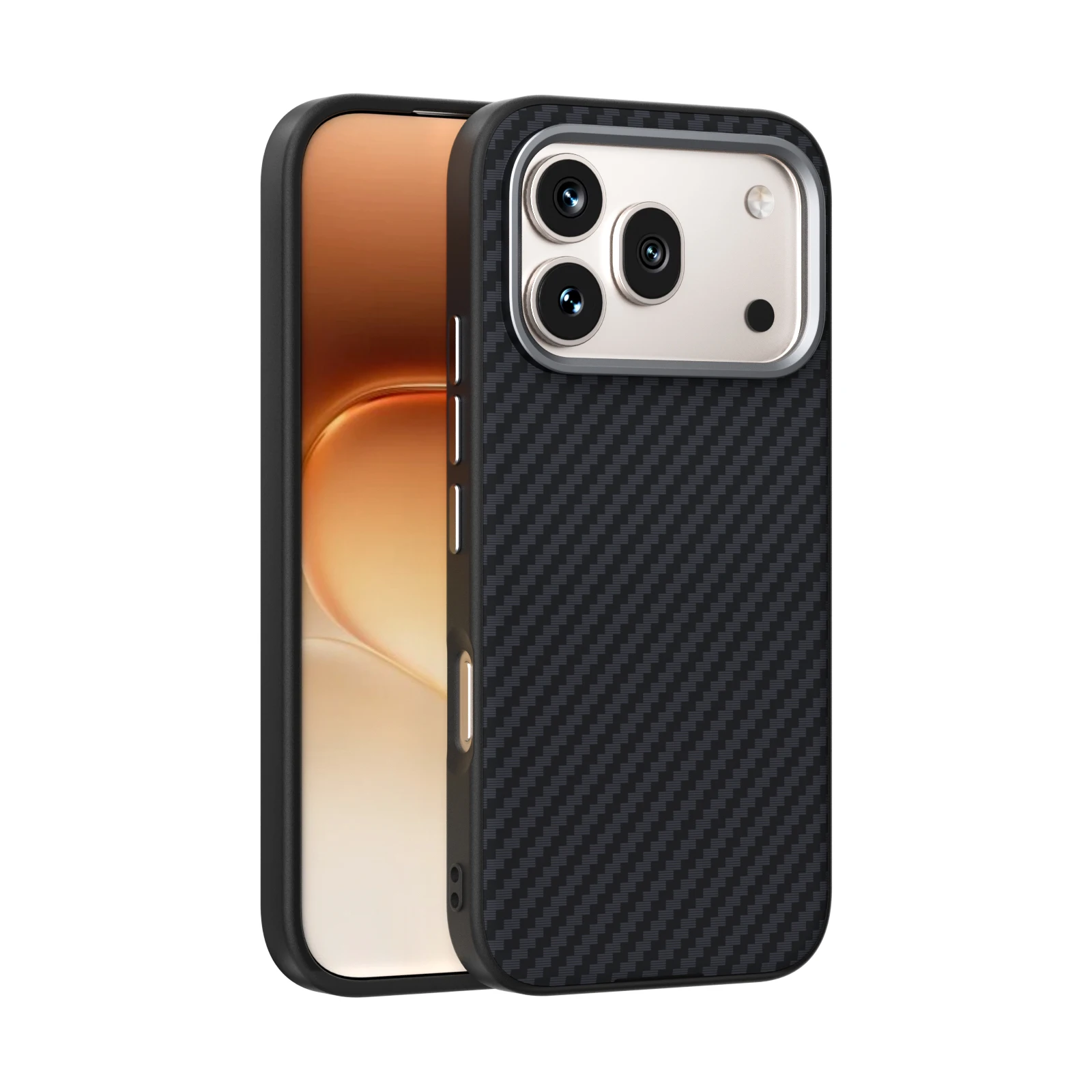 2C Series Carbon Fiber For Huawei Honor 600 Pro Case Protective For Magsafe TPU Soft Mobile Phone Back Cover