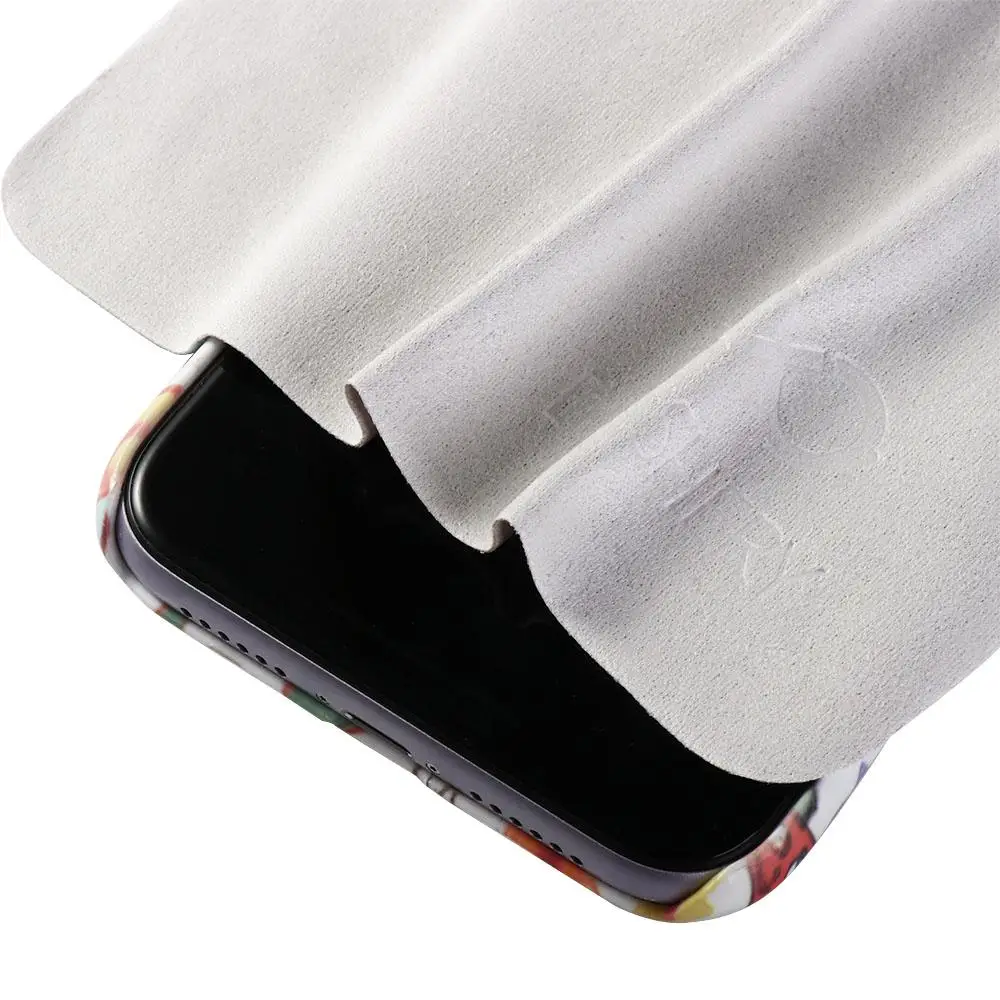 10 قطعة نظارات الرسالة نظافة القماش الجلد المدبوغ لينة عدسة نظافة القماش بلون ستوكات النظارات الشمسية مناديل التنظيف الكاميرا #6