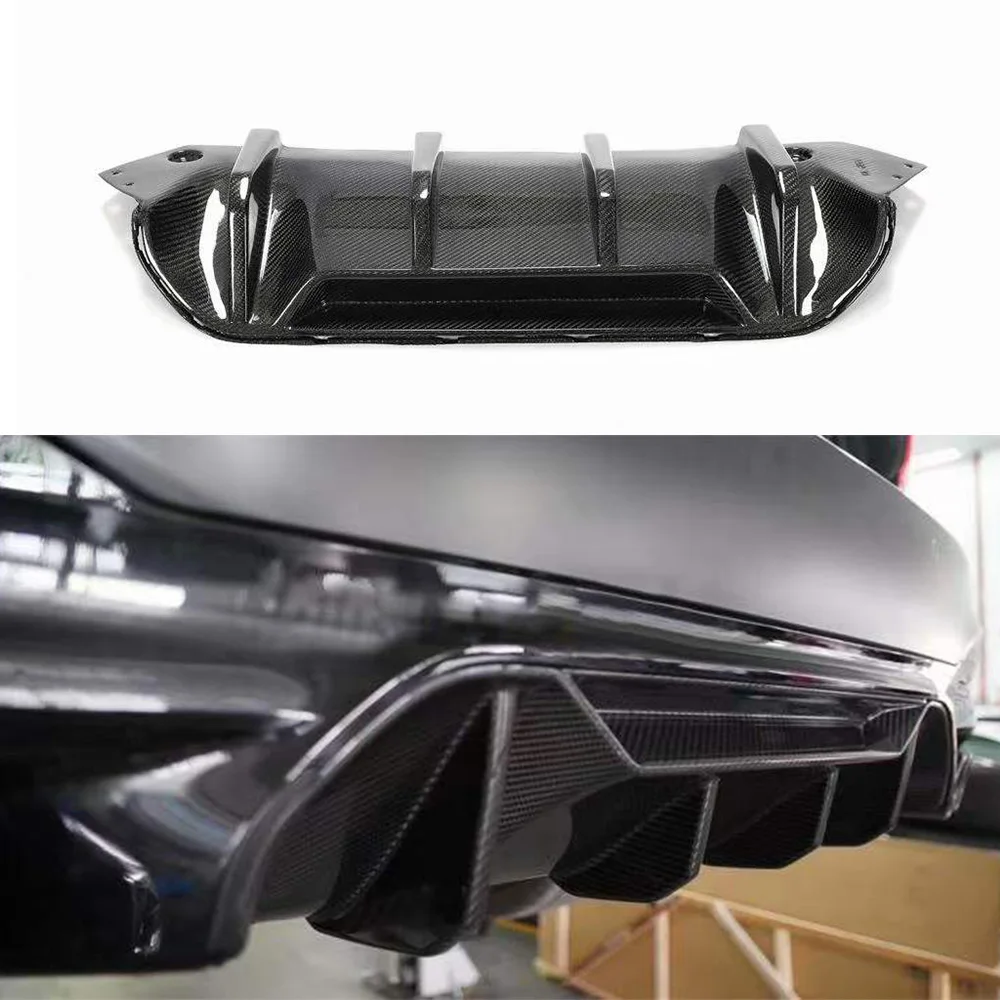 Carbon Fiber P Style Rear Diffuser for BMW F90 Pre LCI