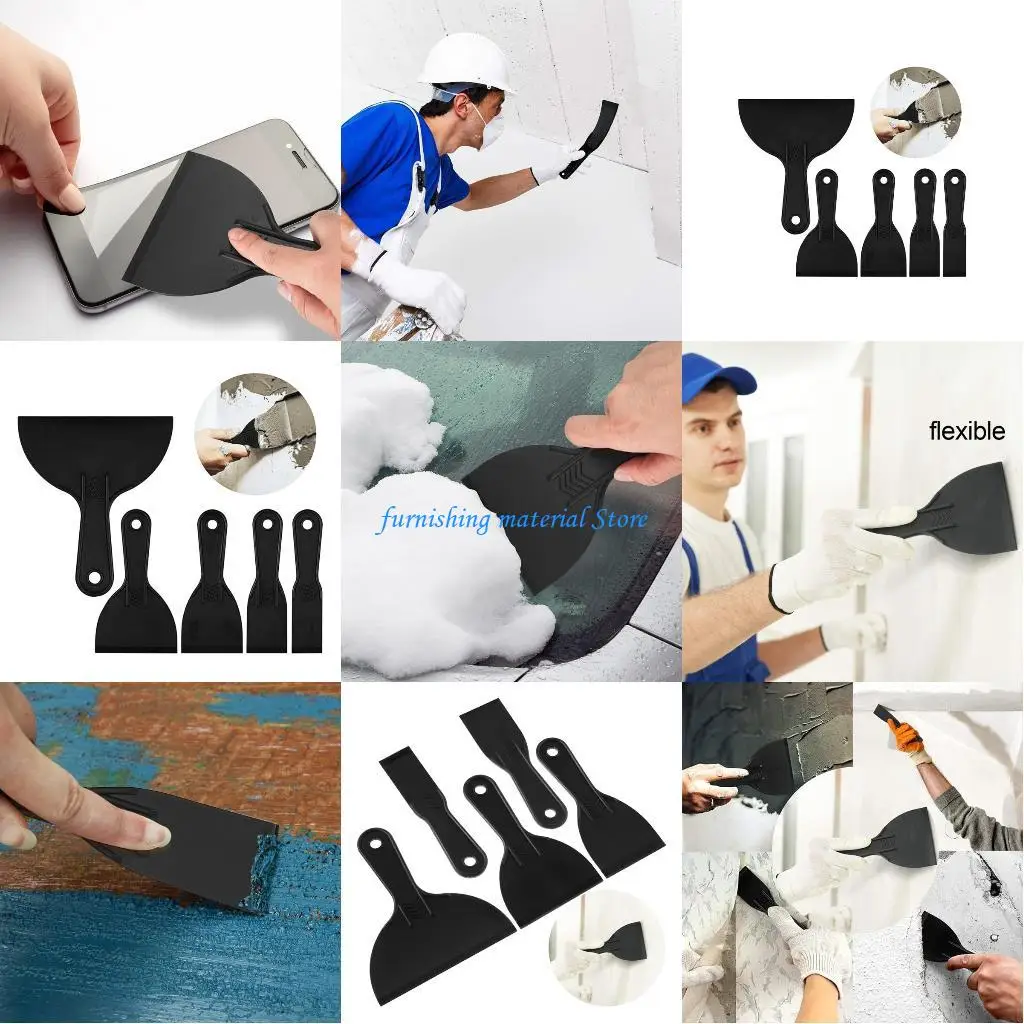 

Y5GD Эргономическая ручка набор шпателей 6 пластиковых шпатель