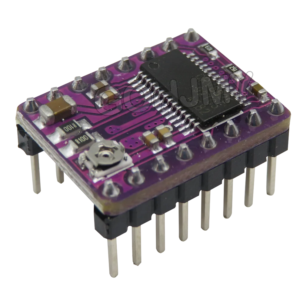 GOHJMY 3D Printer Parts StepStick A4988 DRV8825 Stepper Motor Driver With Heat sink Carrier Reprap RAMPS 1.4
