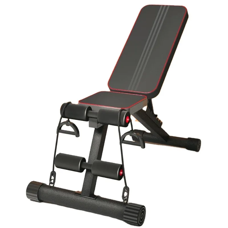 Commercial Sit-up Muscle Fitness Equipment Supine Waterproof Breathable Elasticity Thicker Version More Firm Home Gym Benches