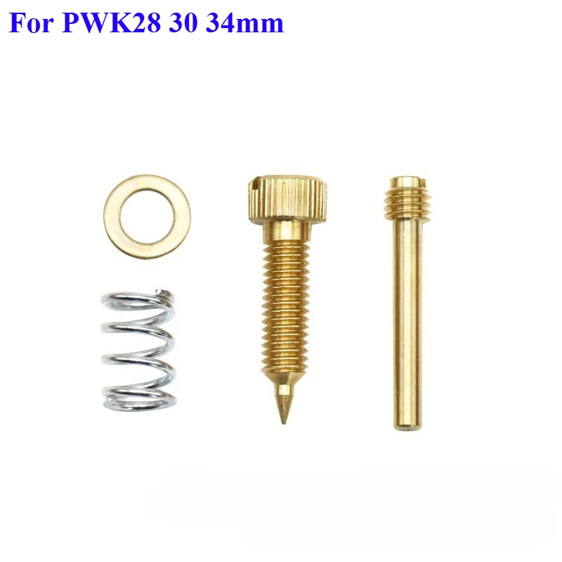 

1set Motorcycle Carburetor Adjustable Power Jet PWK28 30 34mm Carburetors Adjusting Screws
