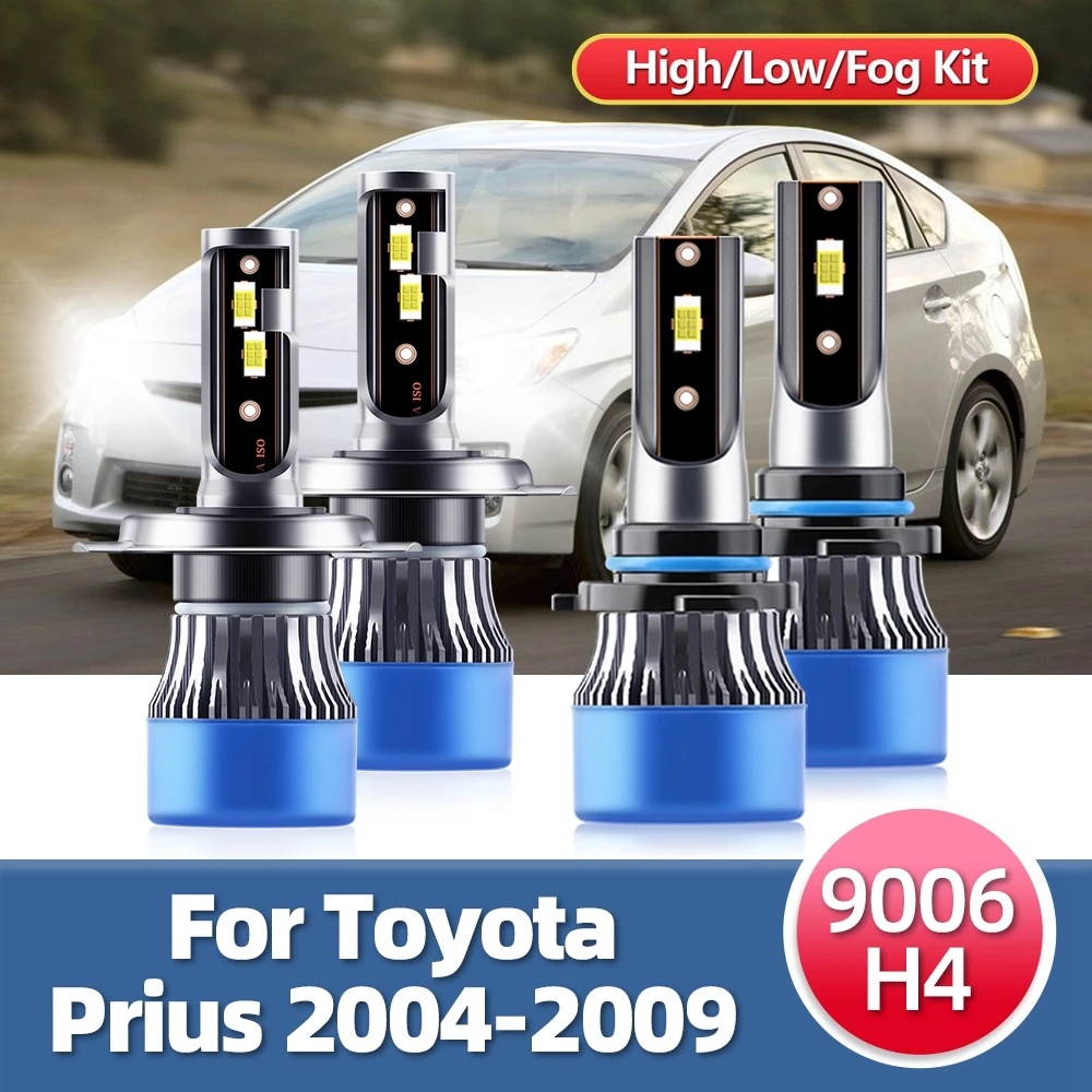 

LSlight Lampada LED Car Headlight 15000LM Lamps Fog 9006 H4 Auto Headlamp Bulbs For Toyota Prius 2004 2005 2006 2007 2008 2009