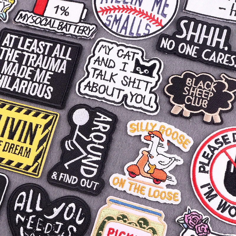 Stylish Alphabet Embroidery Patches | Iron On Patches for Clothing | Customize Your Wardrobe with Trendy Letters