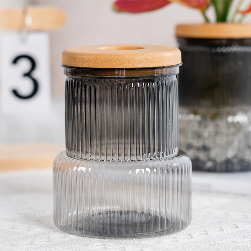 Lazy Hydroponic Flower Pot Automatic Water-Absorbing Flowerpot Transparent Double Layer Plastic Self Watering Planter Office
