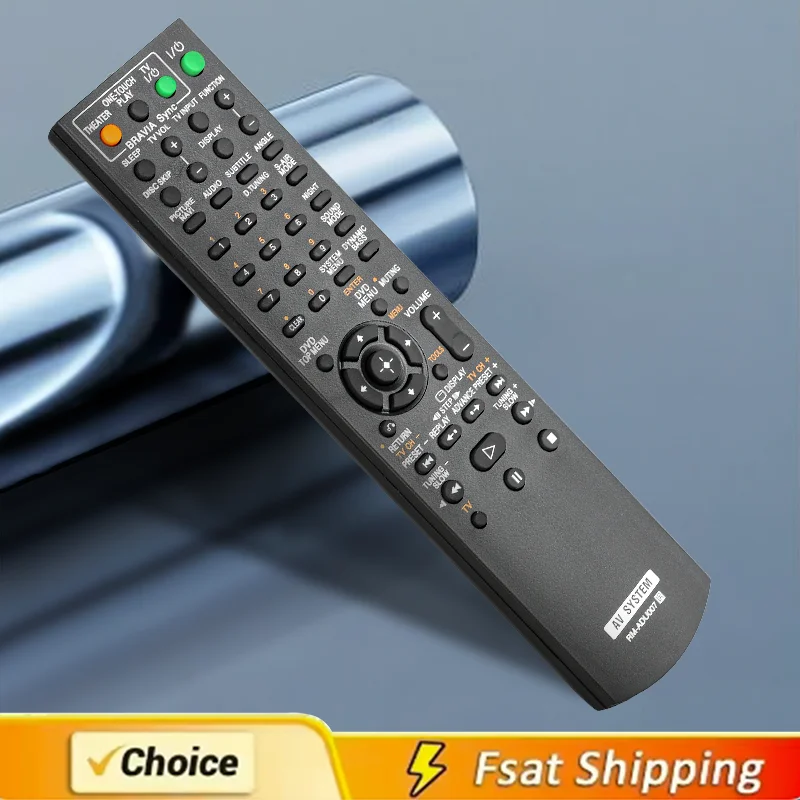 

RM-ADU007 Remote Control For Sony AV System HDX576WF DAV-HDX255 DAV-HDX274 DAV-HDX275 DAV-HDX276 DAV-HDX277WC DAV-HDX279W