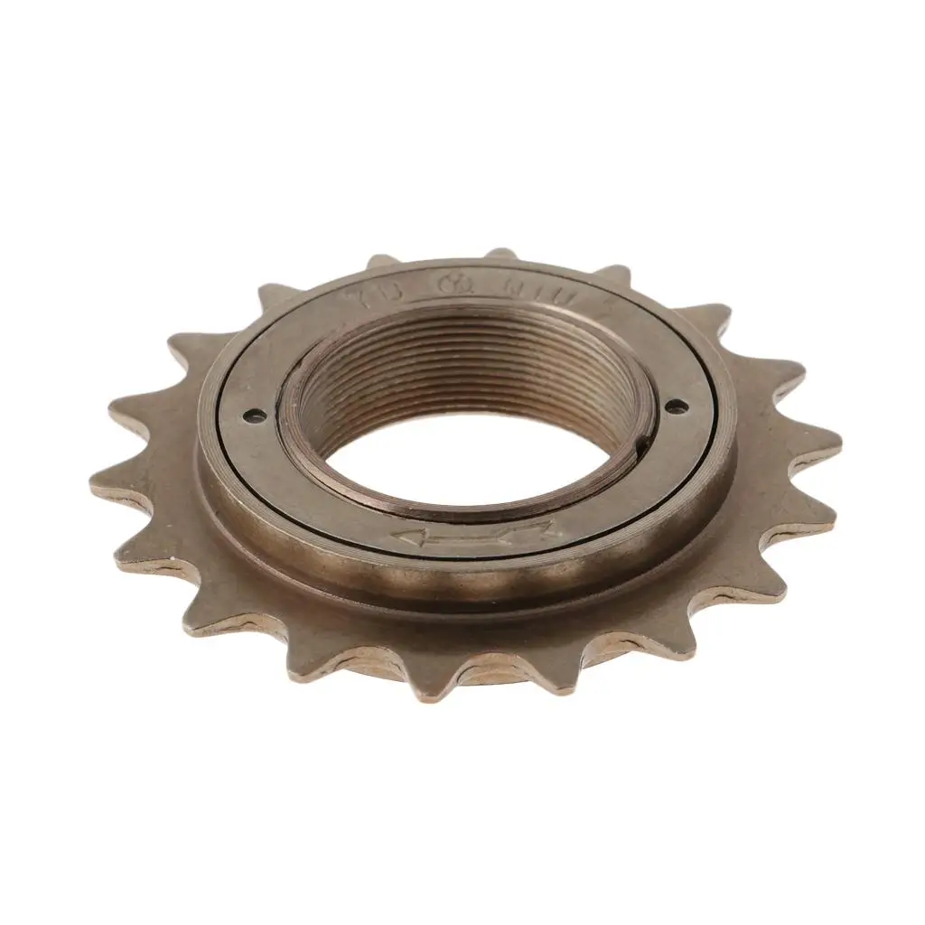 Bronze 18T 34mm BMX Bike Single Freewheel Sprocket 1/2