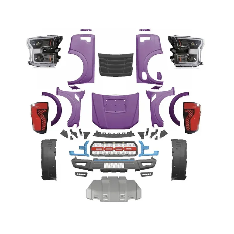 

Car Conversion Full Set Body Kits Ranger T7 T8 Upgr To F150 Raptor Body Kits
