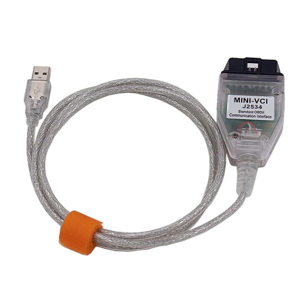 Car Diagnostic Cable Mini VCI V16.30.013 for OBD2 Mini VCI J2534 FT232RL TIS Auto Cables