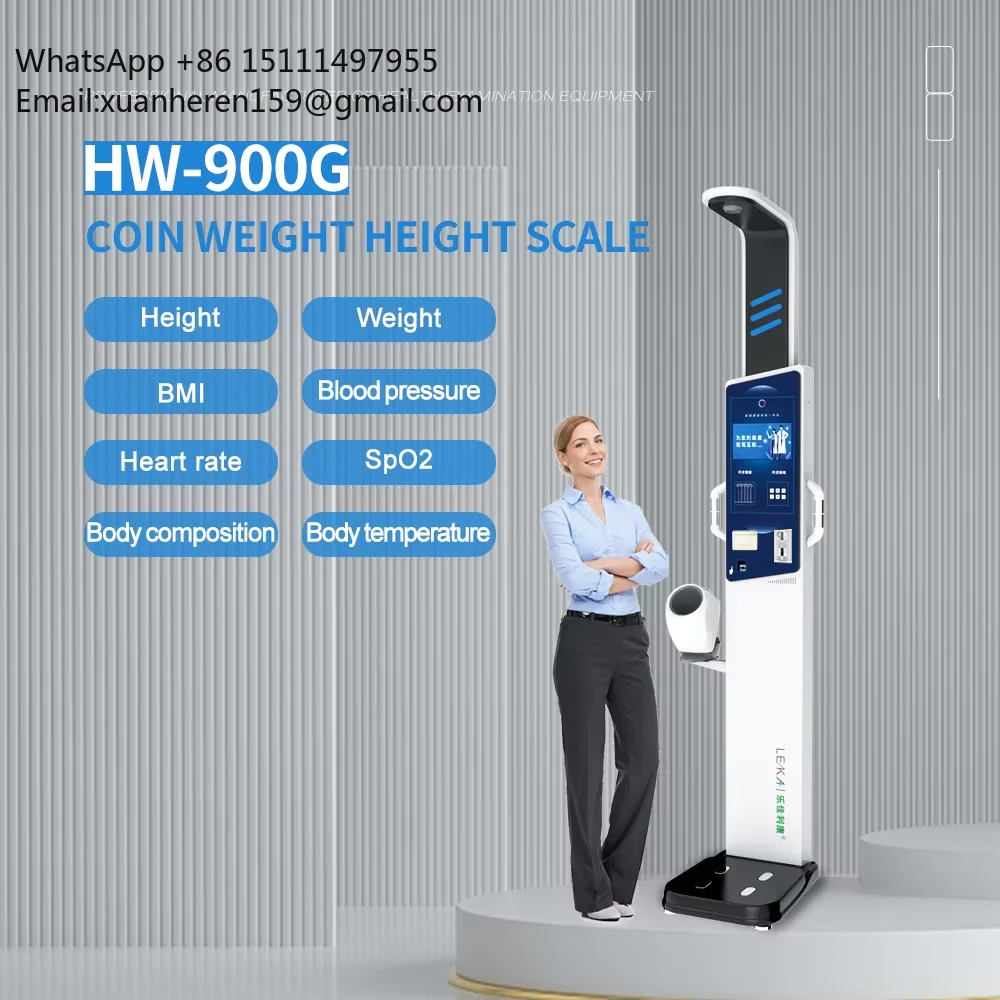 New Beauty Machines 2026 Weights and Gym Machines Weight Height Scale Human Body Analysis Device Full Body Analysis Machine