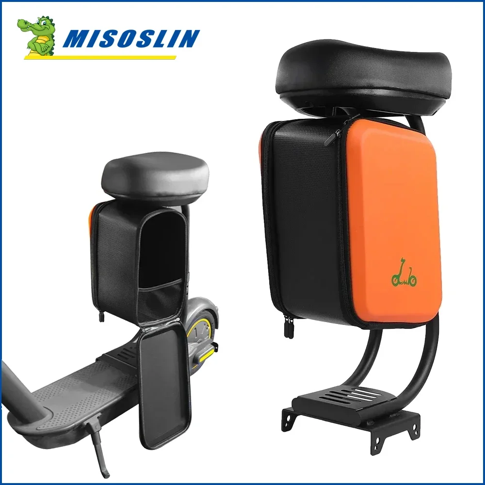 Electric Scooter Multifunctional Seat With Bag For Segway Ninebot Max G30 Kickscooter Comfortable Seat Parts Accessories