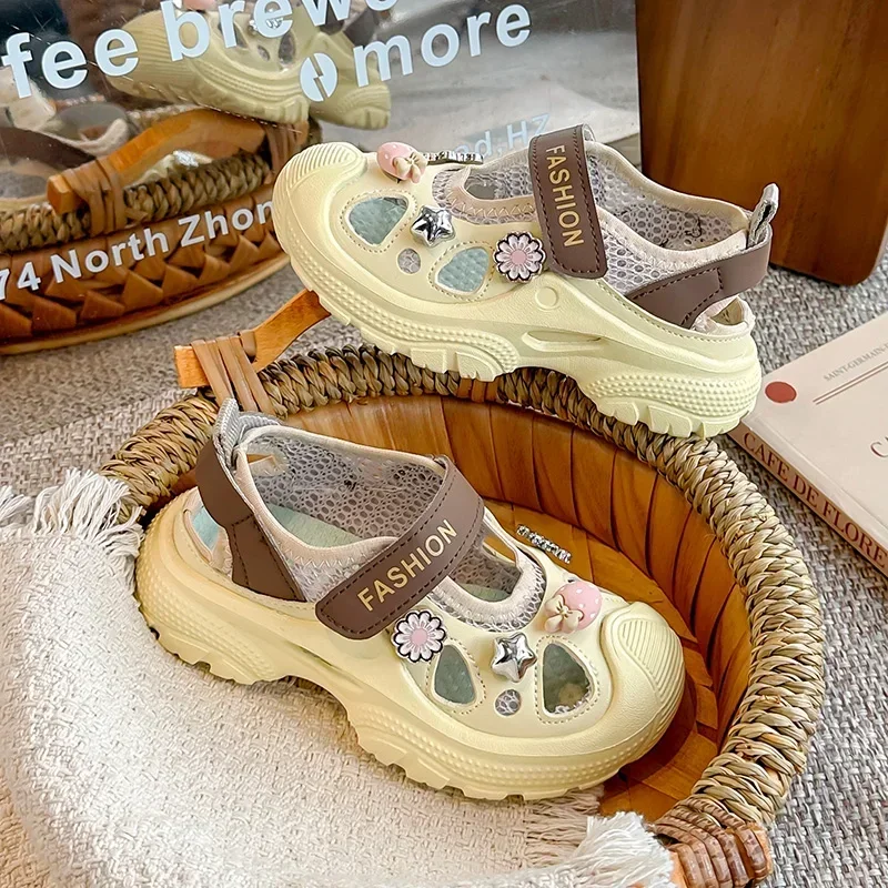 

Kids All-day Wear Sports Shoes Unisex Soft Lining Casual Trainers Wearproof Anti-skid Sole for School Commute Daily Activities