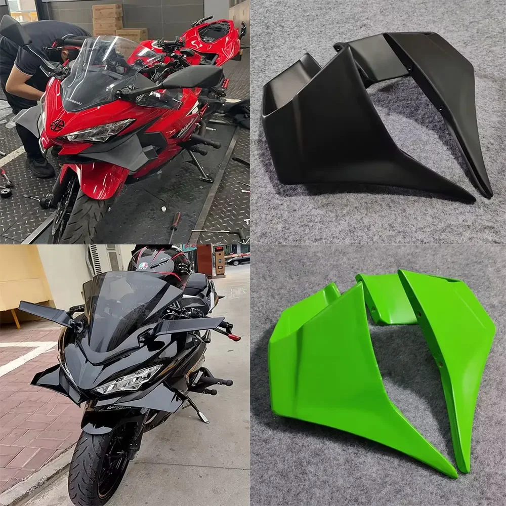 For Kawasaki Ninja 400 EX400 2018 2019 20 2021 2022 2023 2024 Motorcycle Mirrors Winglets Aerodynamic Side Wings Spoiler Fairing