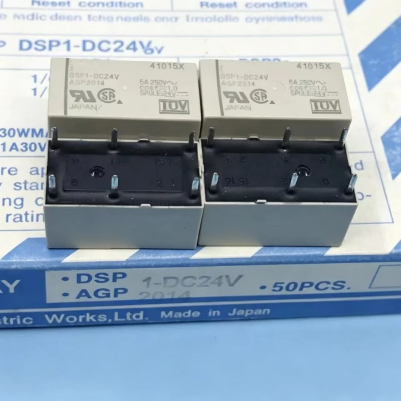 DSP1-DC24V AGP2014 New Small Relay, 6-pin, 24VDC