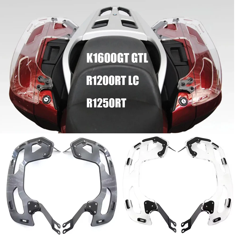For BMW R1200RT LC 2014+  K1600GT GTL Luggage Rack On Side Panniers R1250RT K1600 GT GTL Accessories Rear On Side Luggage Suppor