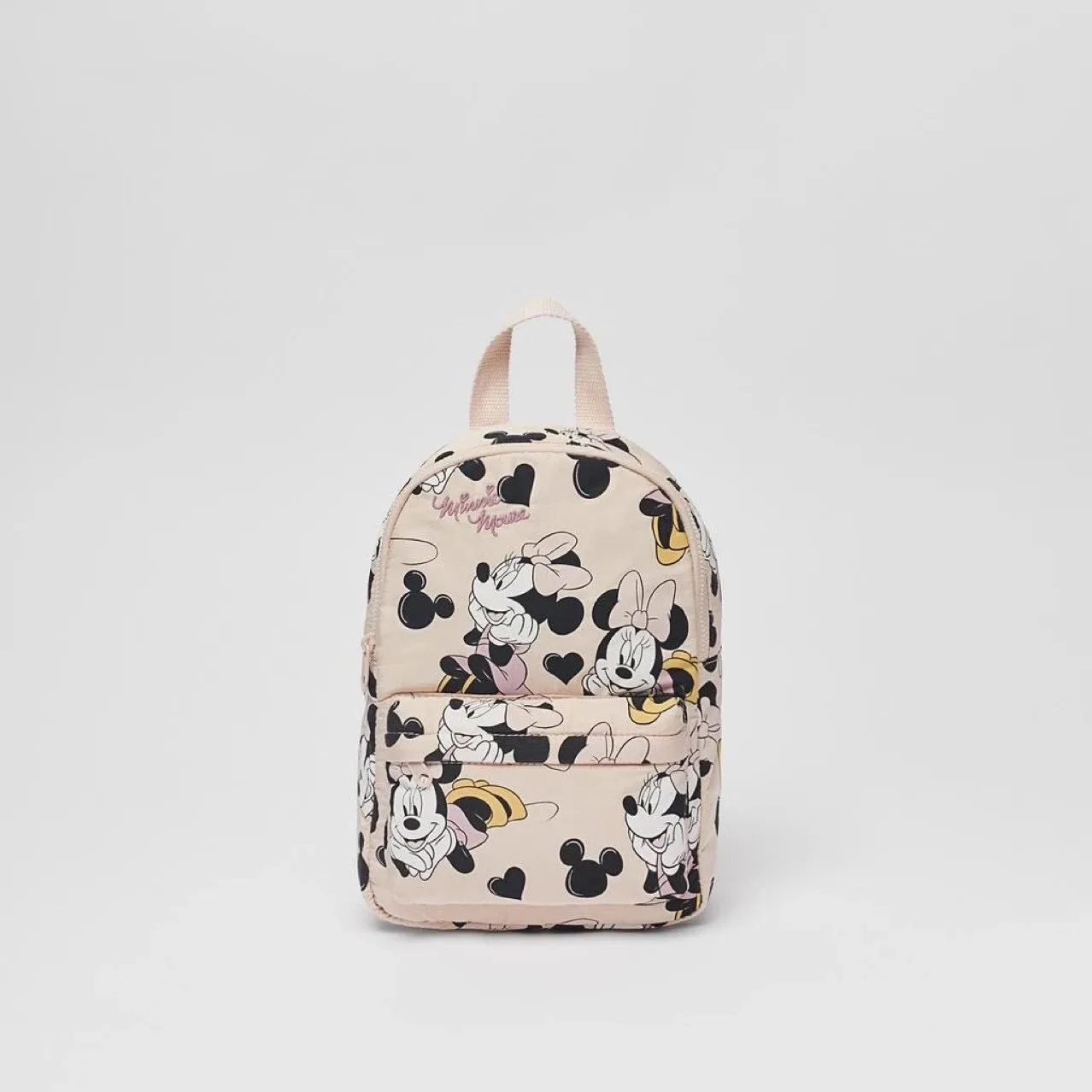 Minnie Mouse Pattern Backpack For Girl 2023 Fashion New Style Children Bags Toddler Kindergarten School Bag Cartoon Back Pack