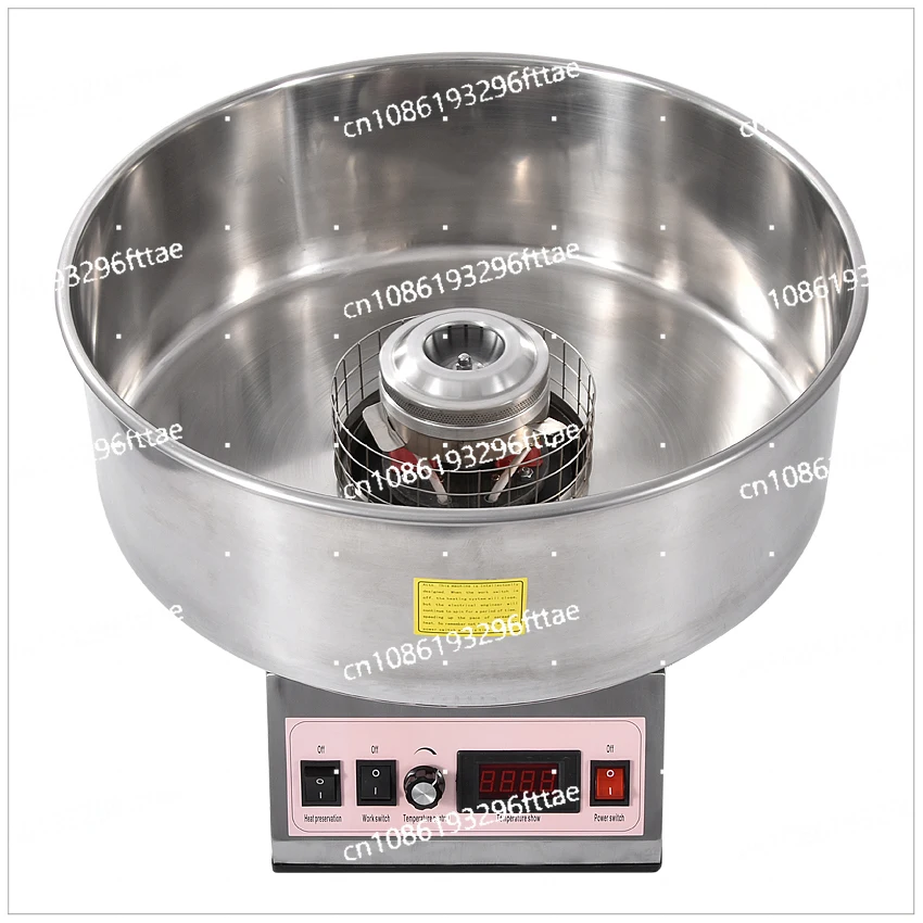 Cotton Candy Floss Machine Commercial Candy Floss Maker Electric Cotton Machine Stainless Steel Inner Container Material