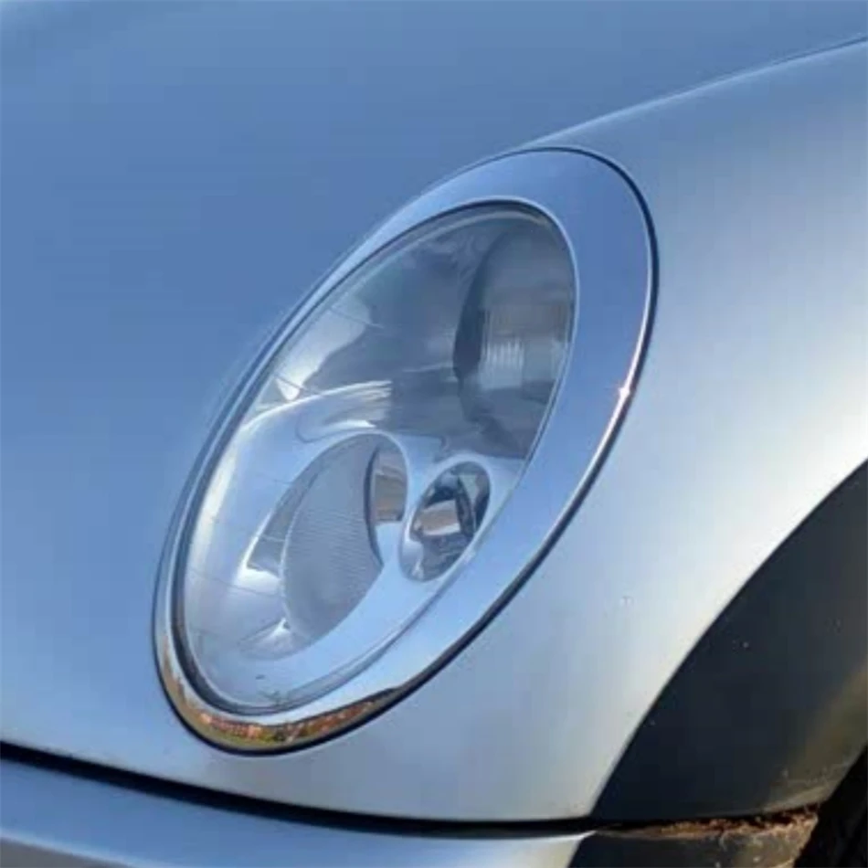For BMW MINI R50 R52 2001 2002 2003 2004 2005 2006 Car Acccessories Polycarbonate High Gloss Fully Transparent Front Lamp Cover