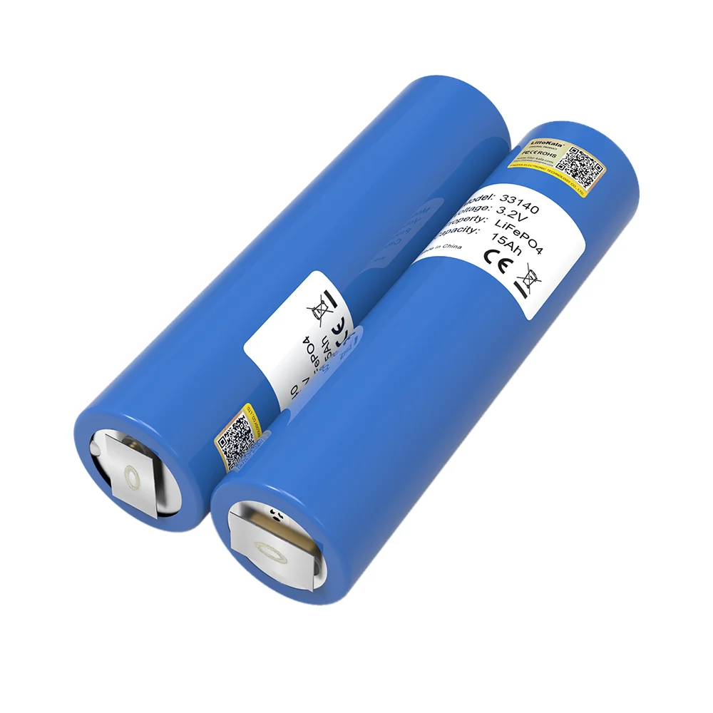 VEITOKALA-Batterie LiFePO4 pour E-Scooter, Batteries pour Outils Électriques, Nickel Tax Free, 3.2V, 33140, 16Ah, 4S, 12V, 24V, 15Ah, 30Ah, 24 Pièces/Lot