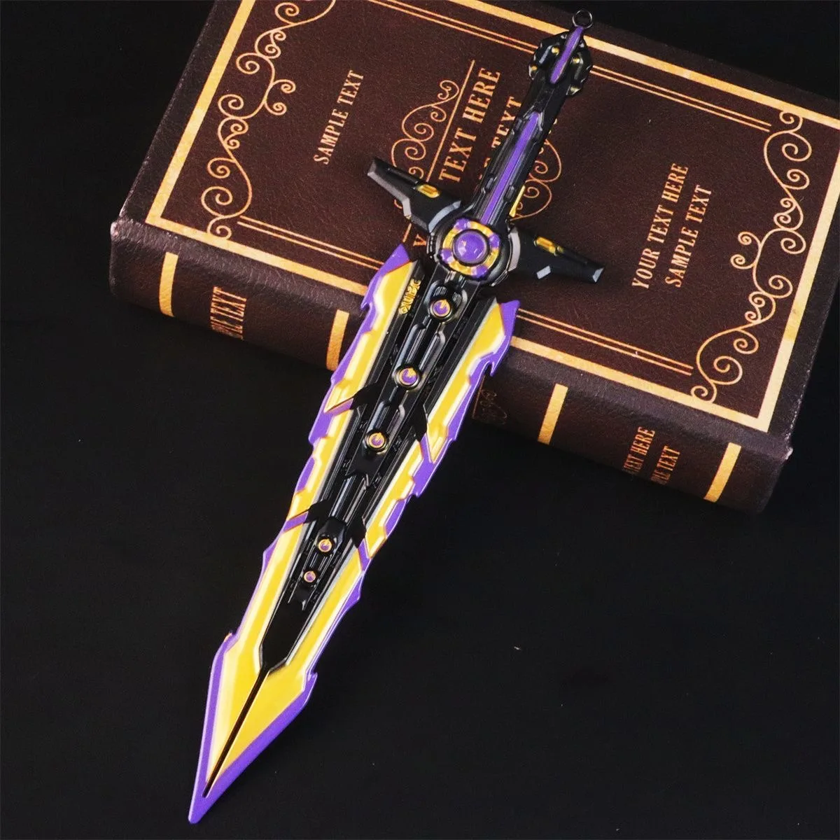 Tactical shooting Chaos Blade model,a must-have prop dark aesthetic game collection anime fans,unsharpened weapon display view 2