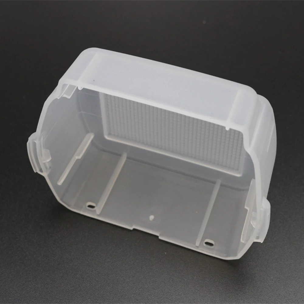 Para Nikon Speedlite SB 5000 tapa difusora de Flash cúpula tapa de rebote caja blanca translicente