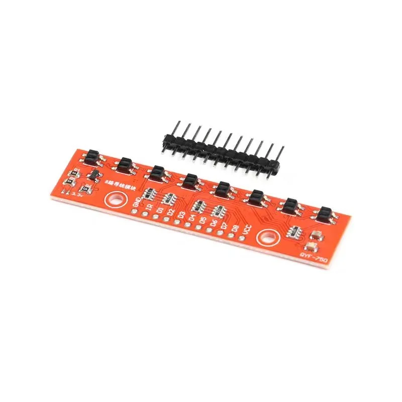 10pcs Tracking Module Infrared Tracking 8-Channel Line Following Obstacle Avoidance Sensor Vehicle Tracking Analog Output
