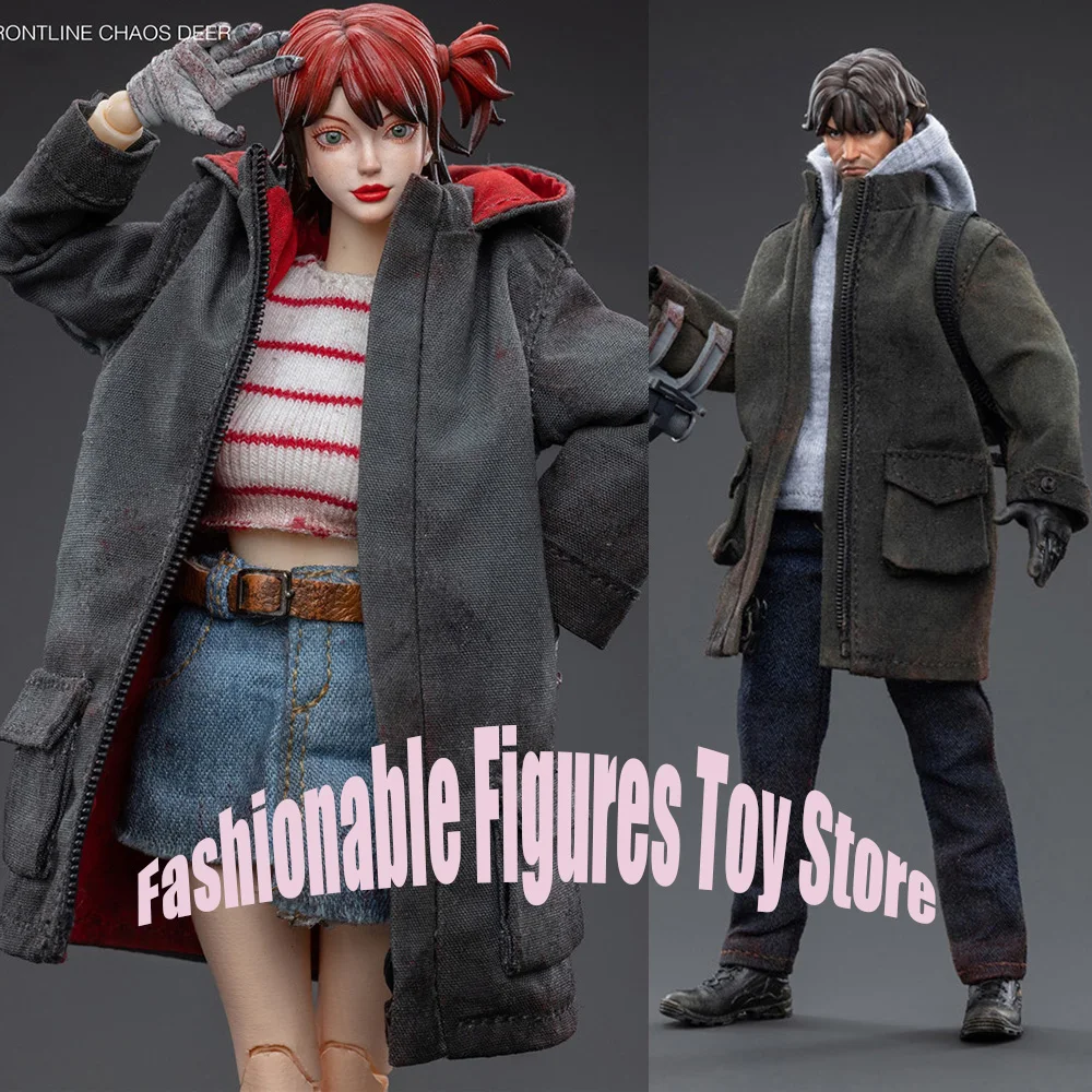 

JOYTOY JT3983 JT3990 1/12 Harajuku Girl Boy Dolls FRONTLINE CHAOS LOWE&DEER Full Set 6 Inches Soldier Action Figure Model