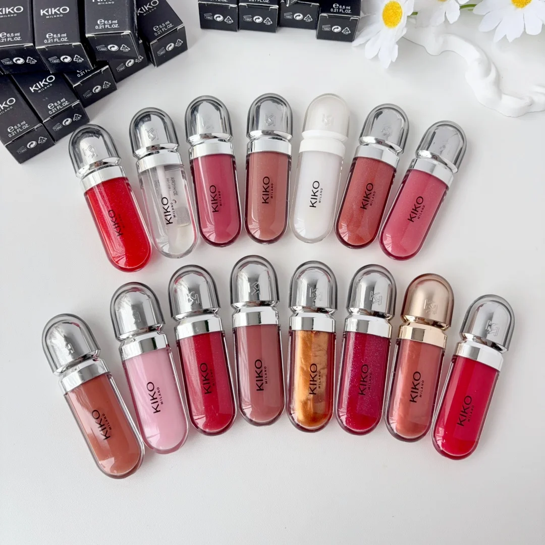 KIKO Milano 3D Hydra Lip Gloss – High Shine Hydrating Plumping Non-Sticky Moisturizing Waterproof And Long-Lasting Lip Makeup