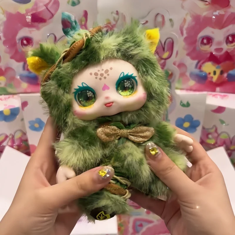 

KIMMON Blind Box Chunye New Life Creatures Series Anime Plush Figure Doll Pendant Multi Use Bag Trendy Toy Gift For Anime Fans