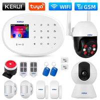 KERUI W202 Security Alarm System WiFi/GSM Burglar Home Alarm Kit with PIR Motion Detector Door Sensor Smart Life / Tuya Smart