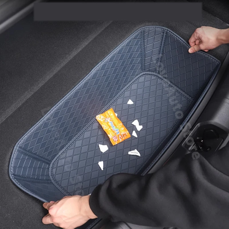 For ZEEKR 007 2024 Car Front Rear Bottom Trunk Mat Cargo Liner Car Pad Cover Case Carpet Rugs Car Protective Accessories