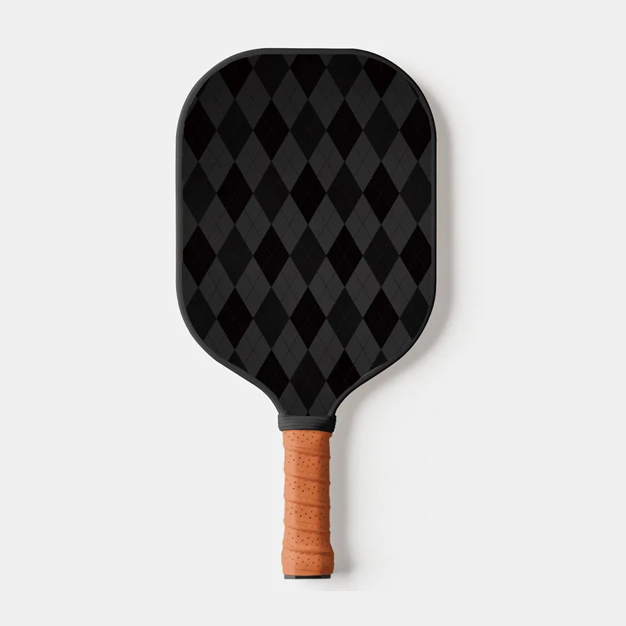 

Lucky016 Thermoformed T700 Raw Carbon Fiber Fiberglass Pickleball Paddle Spin Textured Surface With Foam Edge Ergonomic Grip