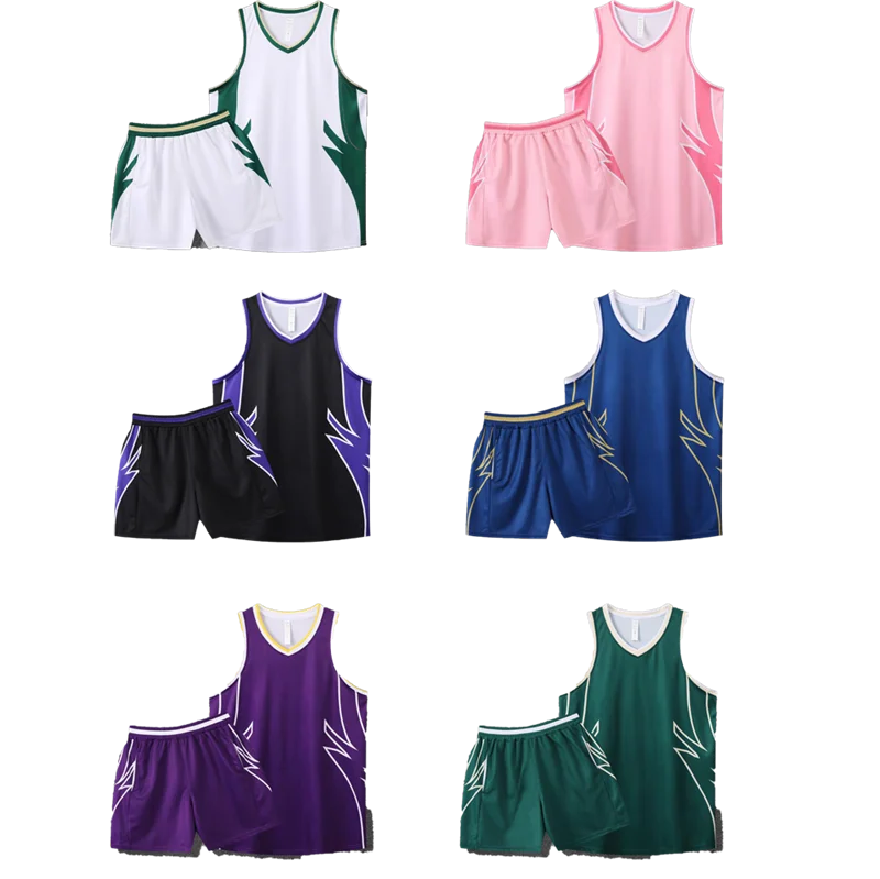 

Basketball Jersey Custom Set For Men Kids Club College Team Professional Camiseta Camisetas Basket Basketball Uniform