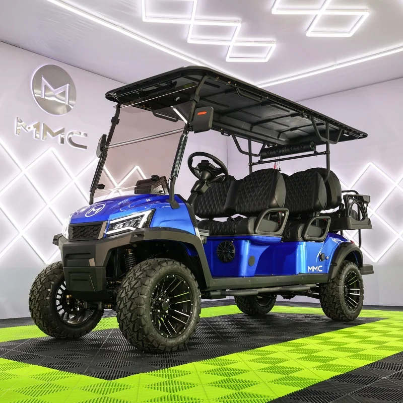 Image of 6-Sitzer Elektro-Golfwagen mit Lithium-Batterie für Resort, Hotel, Gemeinschaft und Campus-Transport