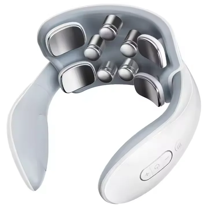 New Design Smart Massager with Heating Compression U-Shape Electric EMS Cervical Neck and Shoulder Massager