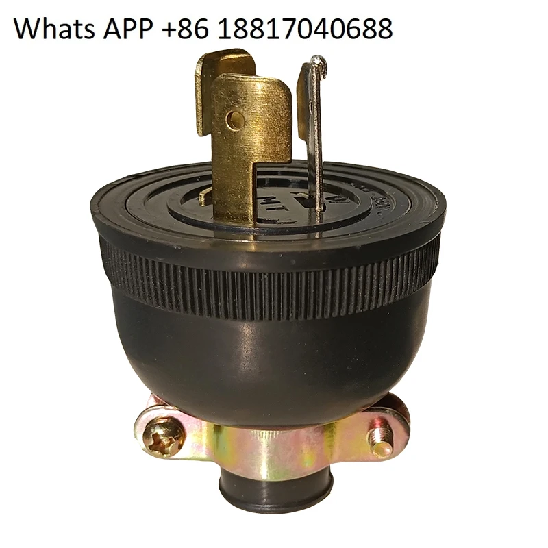 

10 шт. аксессуары для генераторов 2KW5KW6,5KW8KW американский штатив с защитой от падения 220 В медная вилка, розетка