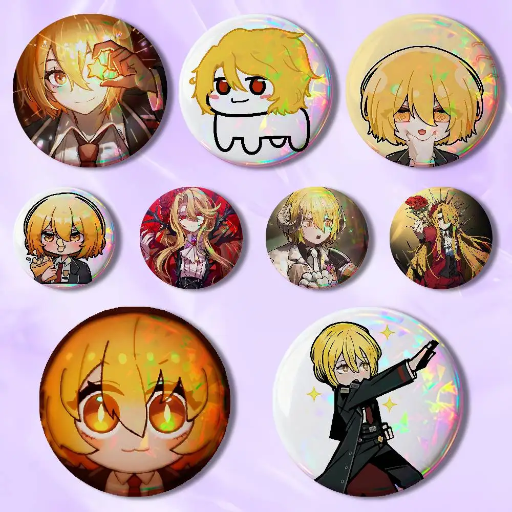 

L-Limbus C-Company Don Quixote Pins 58mm Cute Cartoon Badge Handmade Brooches for Backpack Accessories