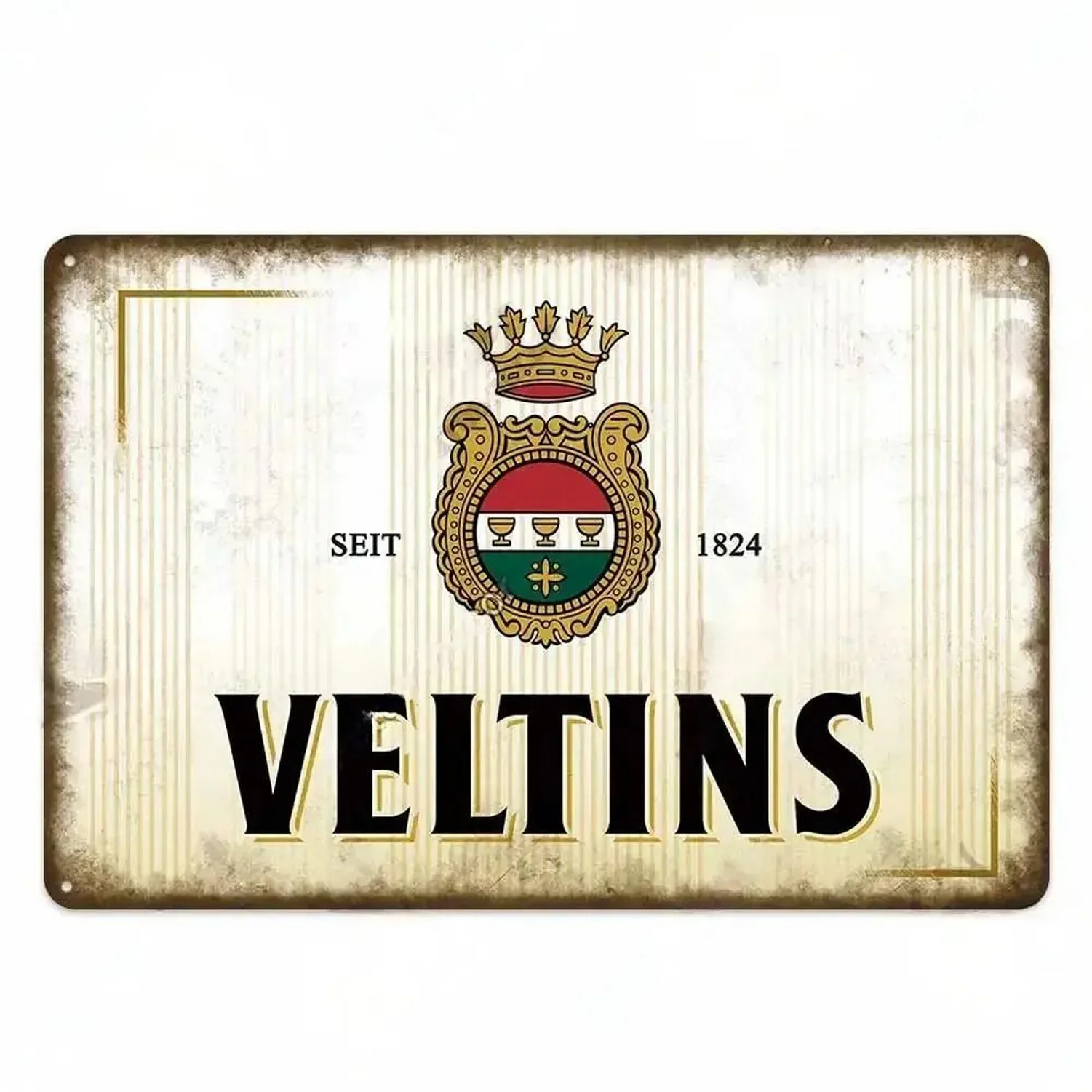 Metal Tin Signs Plaque Erdinger Veltins Wall Decoration Vintage Iron Painting Art Posters for Man Cave Home Cafe Garden Club Bar