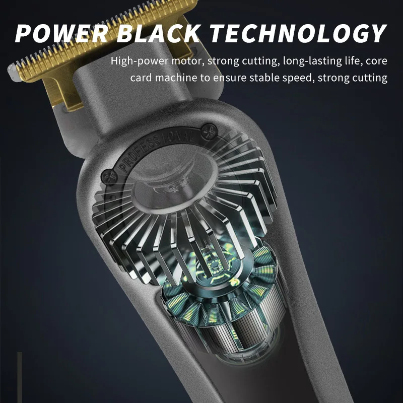 Waikil ปัตตาเลี่ยนไฟฟ้าอเนกประสงค์สำหรับผู้ชาย, ปัตตาเลี่ยนไฟฟ้าไร้สายชาร์จแบบพกพาขนาดเล็ก