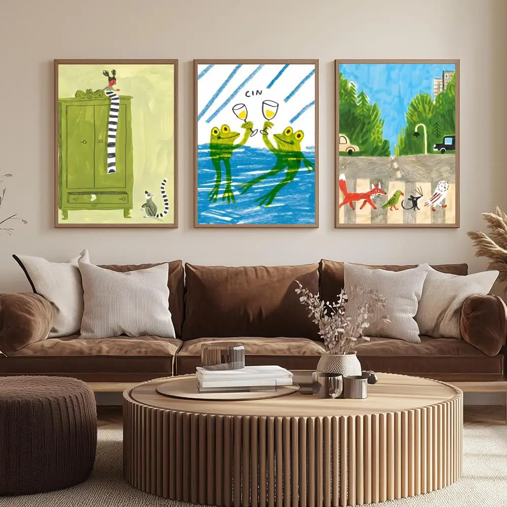 A-Andrea Antinori Painting Calligraphy Modern Canvas Poster Wall Art Famous Cartoon Aesthetic Decor Bedroom Home gift